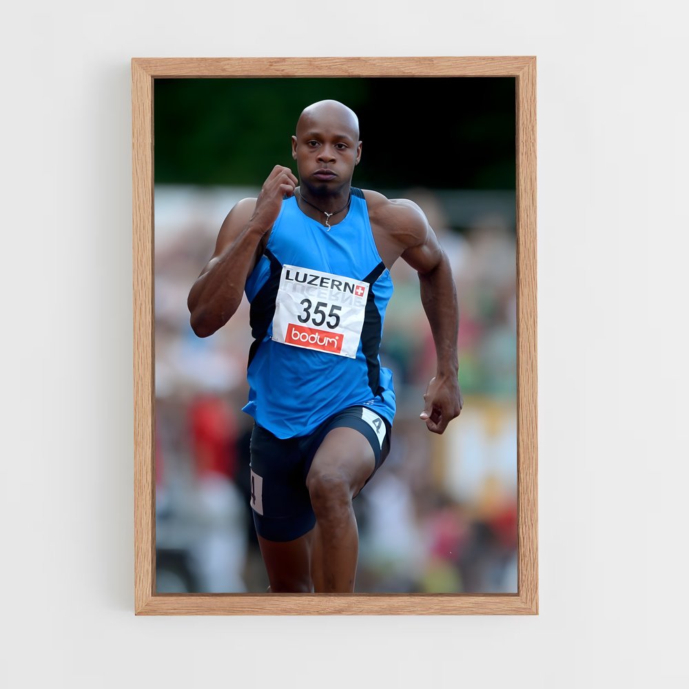 Poster Sprint Infini – affiche Athlétisme (vue 4)